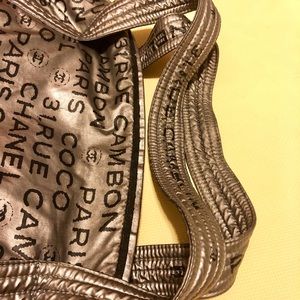 Add’l Photos of Chanel Metalluc Cambon Nylon Bag